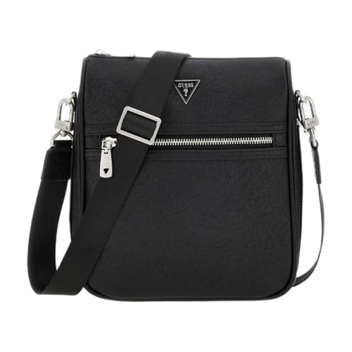 GUESS sac à épaule bandoulière Milano Crossbody Bag 2 Black noir