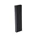 Awxlumv 2Pcs Black Aluminum Heatsink 100mmx25mmx10mm/ 4x1x0.4 Inch Heat Sink Cooling Fin with Pre Thermal Conductive Tape Heat Sinks for Cooler Electronics USB Expander Led Phone Power Charger