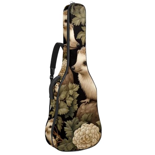 JRHEJTFZ Housse pour guitare acoustique de 1,9 cm d’épaisseur, imperméable, durable et élégant, motif hérisson dessin animé, Multicolore 5., 42.9×16.9×4.7 in, Motif imprimé tendance - Les Beatles, Paul McCartney, John Lennon, RIngo Starr, George Harrison JRHEJTFZ Housse pour guitare acoustique de 1,9 cm d'épaisseur, imperméable, durable et élégant, motif hérisson dessin animé, Multicolore 5., 42.9x16.9x4.7 in, Motif imprimé tendance