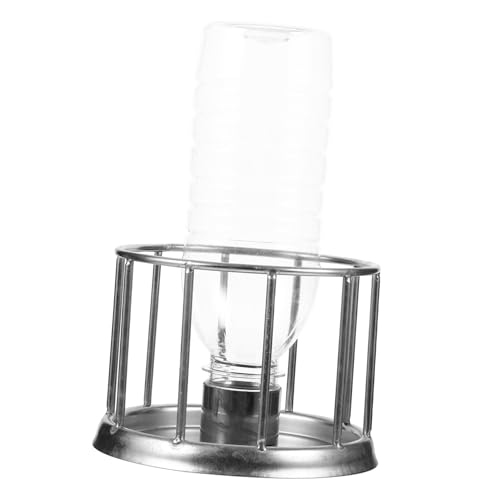 Abaodam Mini Turtle Stainless Steel Feeding Dish for Tortoise Durable Reptile Water Container Resistant Water Dispenser for Turtles Reptile Supplies