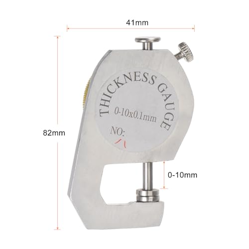 Calibrador Mecánico de Espesor 0-10 mm 0.1 mm miniatura 2