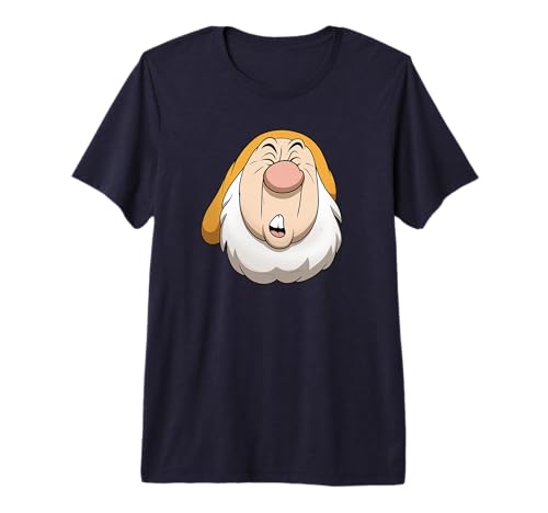T-shirt Sneezy Premium Disney en coton peigné au design imprimé d'exception