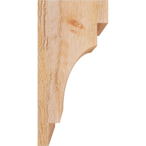 Ménsula mediterráneo de madera para ocultar juntas de vigas COR04 4
