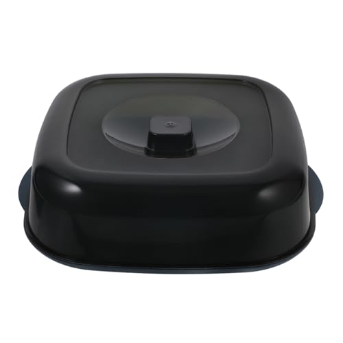 PLAFOPE Multi-Layered PP Food Cover Storage Box Microwave Splatter Guard Vegetable Tray Lid Freezable Meal Prep Container for Leftovers and Takeout