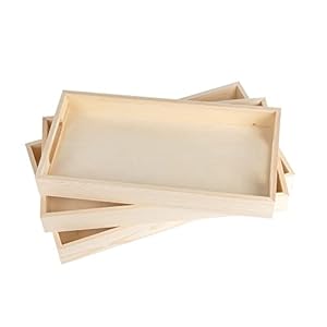Ideen Mit Herz Holztabletts, 3 Stück