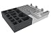 Feldherr Juego de Espuma Organizador Compatible con Warhammer Quest: Ciudad Maldita -...