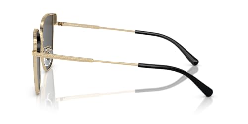 Michael Kors MK1143D Fuji Sunglasses, Light Gold/Dark Grey Solid, 61 mm3