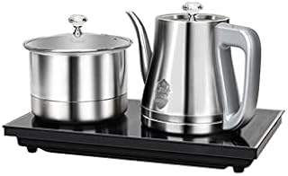 316 Stainless Steel Electric Kettle 3-Piece Set, 1350W Fast Boil Electric Kettle, Boil-Dry Protection, Office Tea Machines