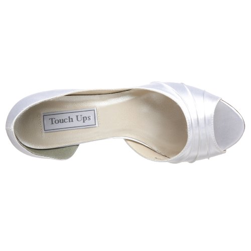 Touch Ups Women's Nadia Pump,White,8.5 W Us #TOP4