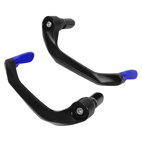 CHIFUN Motorcycle Lever Guard 7/8" 22mm Brake Clutch Lever Protector Aluminum Handlebar Hand Guard Replacement for Scooters Electric Bikes Dirt Bike ATV MX Enduro Motorcross(Blue) by CHIFUN - Used condition - US$18.39