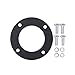 ApplianPar 3/16 Inch Plate Steel Mower Deck Spindle Reinforcement Ring with Bolts for John Deere Mower D100 D110 D120 D130 D140 D160 L100 L110 L120 L130 LA105 LA165 X110 X120 X140 Set of 2