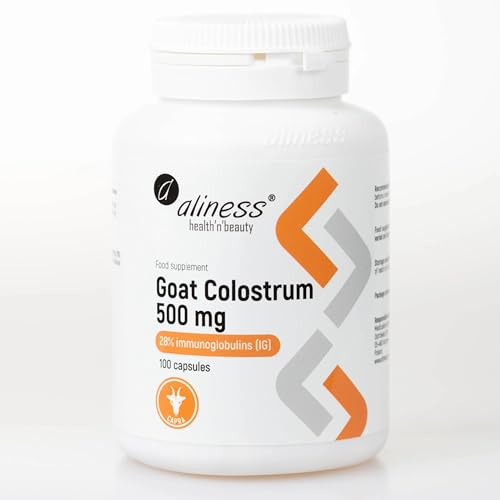 Aliness Goat Colostrum 500mg Capsules