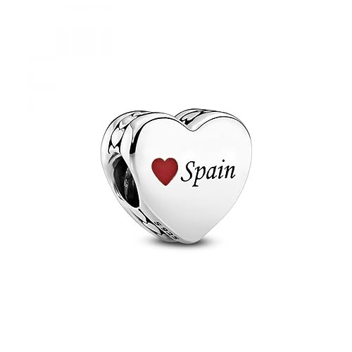 Pandora Charm Cuore Spagna 792015_E033 Argento Donna