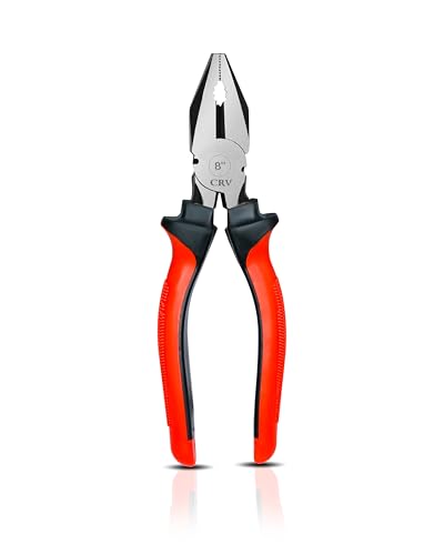SKADIOO 8-Inch Combination Pliers ? Heavy Duty Hand Tool for...