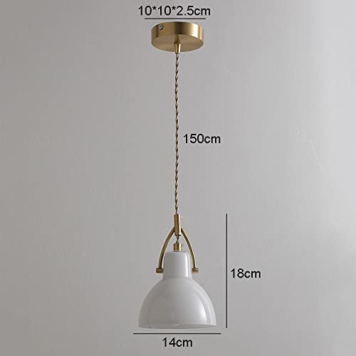 Lámpara de techo de vidrio para iluminación colgante de cocina moderna 8