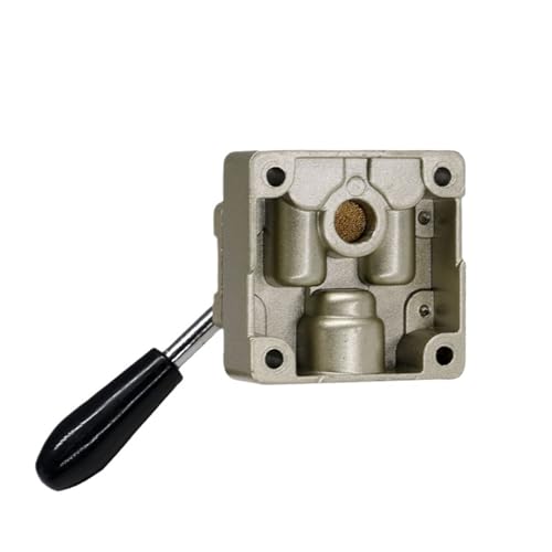 Válvula giratoria manual HV200D de distribución neumática y control de cilindro 4