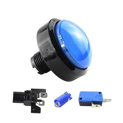 Botón de reinicio de 60 mm con luz de alta visibilidad para cuadros de control y maquinaria