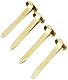 Alevar Reißzwecke Metallstift Klassisch Gold 25 mm N.05 Conf. 100 Stk.