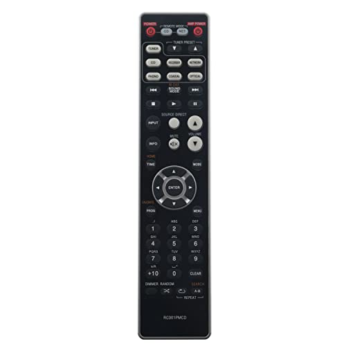RC001PMCD Replacement Remote Control Fit for Marantz CD Player CD6005 PM6005, Black - Image 3