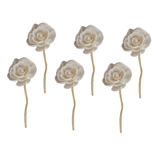 FUTUREORYY 6piezas Palitos De Caña De Ratán Unidades para Difusor De Flores Secas para Aromaterapia para Difusor Aromaterapia
