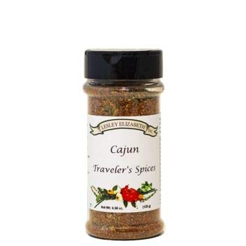 Image of Lesley Elizabeth Cajun Traveler's Spices - Authentic Cajun Seasoning Blend for Chicken, Shrimp, Pork & Veggies | Bold Creole & Southern Flavor | Gourmet Rub for Grilling & Cooking