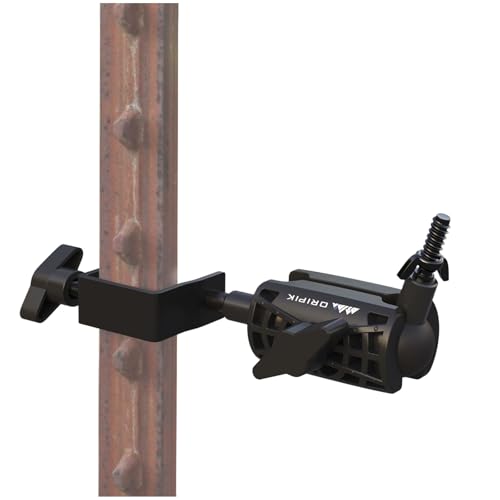 ORIPIK T-Post Trail Camera Mount - 360 Degrees Adjustable Game Camera Holder, Hunting, Easy Installation & Compact Sturdy