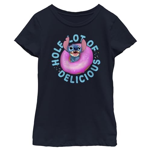 Image of Girl's Lilo & Stitch Hole Lot of Delicious T-Shirt