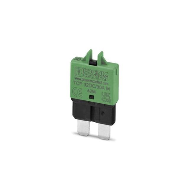 1499987 Circuit Breaker Thermal 30A AC 32 V DC Push to Reset Holder