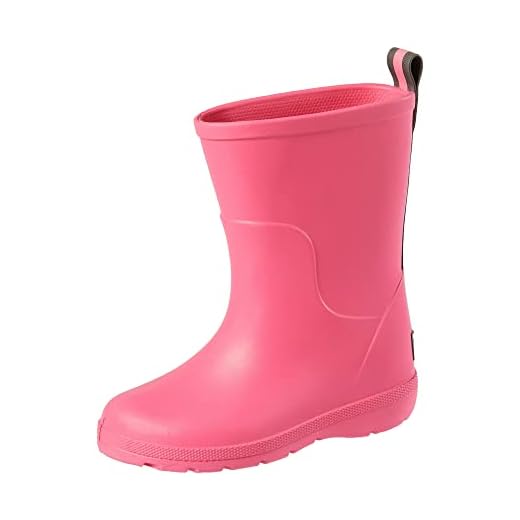 totes Toddler's Everywear Charley Tall Rain Boot, Rosebloom, 5-6T