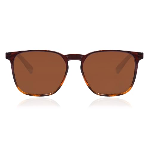 Image of Dervin Square Polarized UV Protected Sunglasses for Men and Women