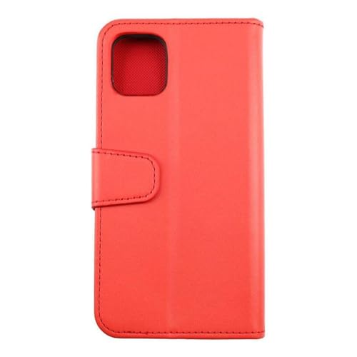 iPhone 11 Funda tipo billetera Extra Ranura para tarjetas y soporte RV - Rojo