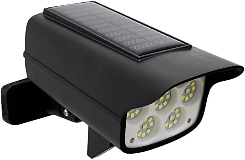Luminária Solar LED Refletor Externo Sensor de Presença e Control...