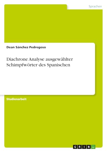 Diachrone Analyse ausgewählter Schimpfwörter des Spanischen (German Edition)