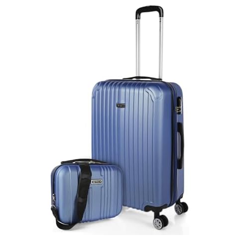 ITACA Set of 3 Trolley Suitcases Cover