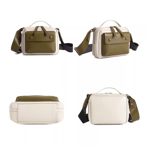 Bolso de hombro para hombre contra bolsillos llenos, bandolera de cuero de viaje 2
