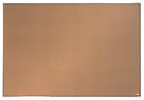 Nobo Kork-Notiztafel, 900 x 600 mm, Schlanker Zielrahmen, Selbstheilende Korkoberfläche, InvisaMount-Montagesystem, Impression Pro, Hellbraun, 1915230