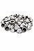 One Dozen about 0.75" High Silver Tone Bells Wedding Motorcycle Chrome Plated Brass Bells