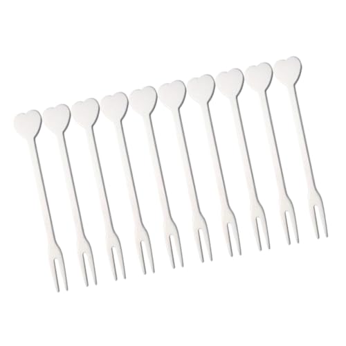 OFFSCH Fruit Forks Set 10pcs Stainless Steel Dessert Forks for Wedding Party Home