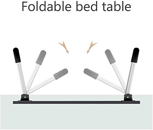 I-Choice Laptop Desk, Portable Laptop Bed Tray Table Notebook Stand Reading Holder with Foldable Legs & Cup Slot for Eating Breakfast, Reading Book, Watching Movie on Bed/Couch/Sofa (Maple)