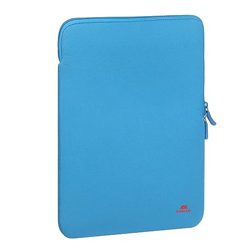 Housse MacBook Pro 13.3 RivaCase turquoise pour trajets nomades
