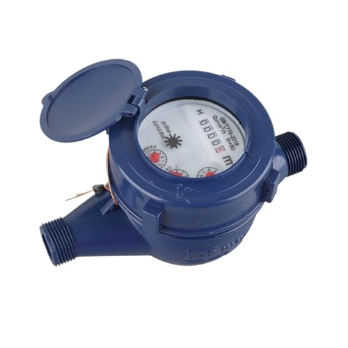 Flow Sensor Meter Digital Pipeline Water Flow DN15 Garden Home Plastic Cold Water Meter Single Water Water Meter Sensor Measuring Tool Water Wet Meter