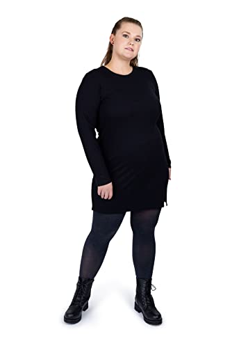 Image of Silky Toes Plus Size Tights for Women | 60D Soft Opaque Comfort Fit Pantyhose | Black or Colored 1-2 pairs | 1X-8X