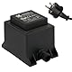 Netzteil 39,6 Watt IP44, LED-Trafo, Transformator 230V auf 12V, Netzkabel 2-Pin-Stecker, Netzstecker 2 Polig, 12V Adapter, Netzteil-Adapter, Netzgerät, Netzadapter