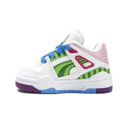 PUMA Toddler Girls Cocom X Slipstream Slip On Sneakers Shoes Casual - White3