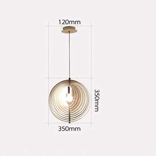 Preisvergleich Produktbild loonju Vertigo Pendelleuchte Bar Küche Schlafzimmer Restaurant Beleuchtung Suspension Schwindel Kunst-Dekor Drehbare Lampshade Mond Leuchte, Wie Bild