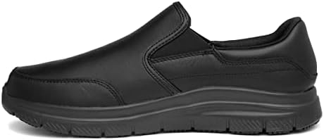 Skechers Men's Flex Advantage SR Slip On Trainers, Black Black Blk, 10 | Image 3
