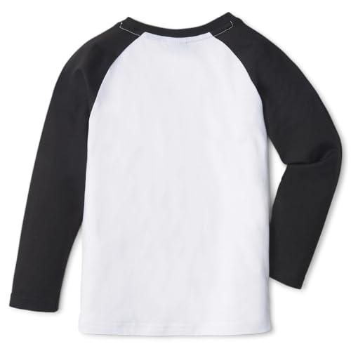 PUMA Toddler Boys Crew Neck Long Sleeve X Peanuts Casual Tops Casual - Black4