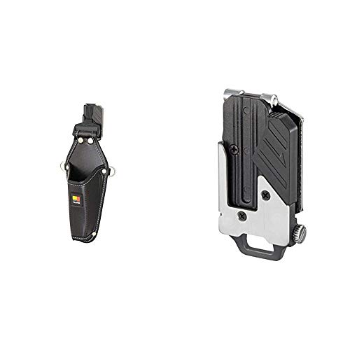 タジマ(Tajima) 着脱式工具差し 1本差し SFKSN-P1PD & タジマ(Tajima) コンベックス セフ後付ホルダーメタル SF-MHLD【セット買い】