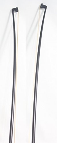 Amazon | バイオリン弓 カーボン黒、シルバー巻き、黒檀、4/4