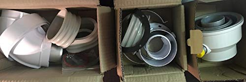 ATLANTIC FRANCO BELGE 073219 - Kit d'installation pour chaudière à ventouse concentrique verticale